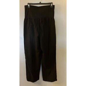 Sonoma Maternity Black Pull on High Elastic Waist Pants Size 10
